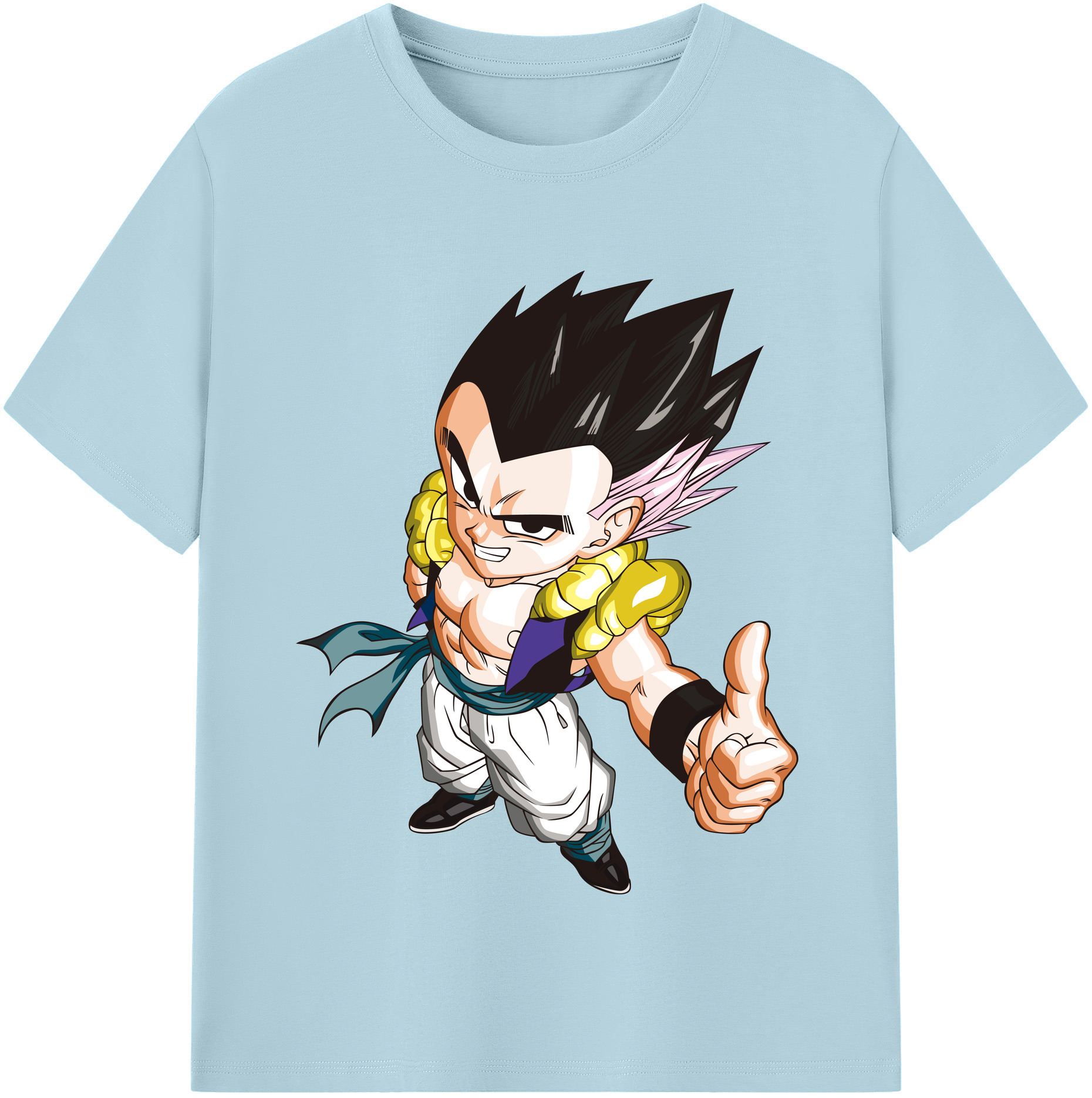 （画像用） ドラゴンボール ベジータ四世（Bejīta Yonsei）DRAGON BALL Vegeta IV 綿100％半袖Tシャツ（フロントプリント）